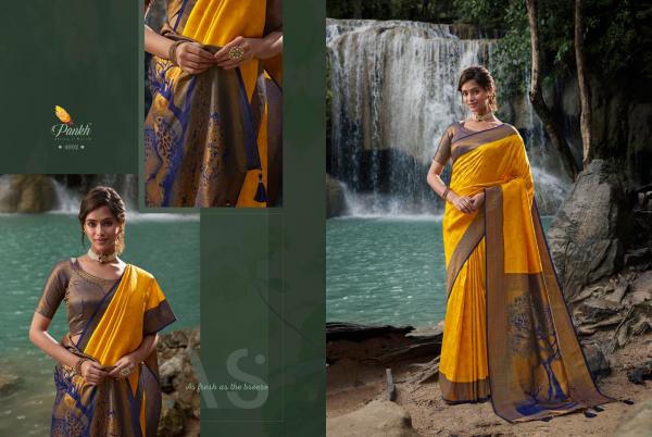 Pankh Parampara Silk Vol 4 Fancy Silk Kanjivaram Saree Collection